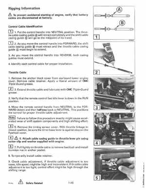 1997 Johnson Evinrude "EU" 90, 105RW, 115, 150, 150W, 175 60 LV Service Manual, P/N 507268, Page 51