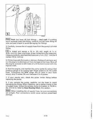 1997 Johnson Evinrude "EU" 90, 105RW, 115, 150, 150W, 175 60 LV Service Manual, P/N 507268, Page 73