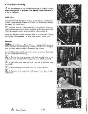 1997 Johnson Evinrude "EU" 90, 105RW, 115, 150, 150W, 175 60 LV Service Manual, P/N 507268, Page 88