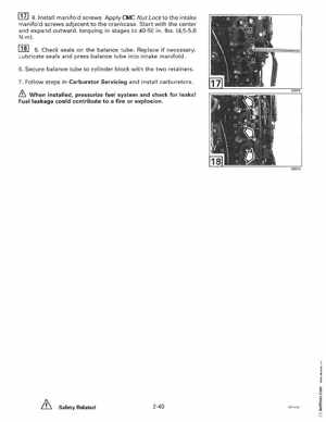 1997 Johnson Evinrude "EU" 90, 105RW, 115, 150, 150W, 175 60 LV Service Manual, P/N 507268, Page 98