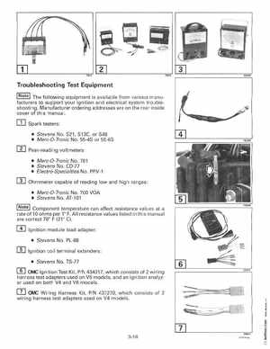 1997 Johnson Evinrude "EU" 90, 105RW, 115, 150, 150W, 175 60 LV Service Manual, P/N 507268, Page 121