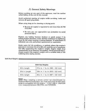 1997 Johnson Evinrude "EU" 90, 105RW, 115, 150, 150W, 175 60 LV Service Manual, P/N 507268, Page 210