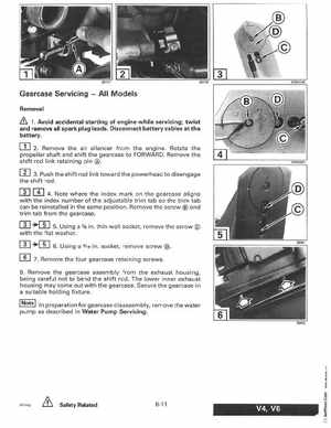 1997 Johnson Evinrude "EU" 90, 105RW, 115, 150, 150W, 175 60 LV Service Manual, P/N 507268, Page 219