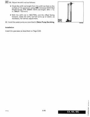 1997 Johnson Evinrude "EU" 90, 105RW, 115, 150, 150W, 175 60 LV Service Manual, P/N 507268, Page 253