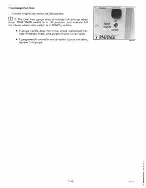 1997 Johnson Evinrude "EU" 90, 105RW, 115, 150, 150W, 175 60 LV Service Manual, P/N 507268, Page 306