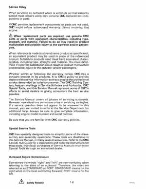 1997 Johnson Evinrude "EU" 90 thru 115 90 CV Service Manual, P/N 507267, Page 12