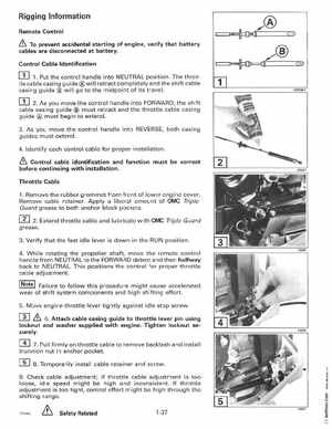 1997 Johnson Evinrude "EU" 90 thru 115 90 CV Service Manual, P/N 507267, Page 43