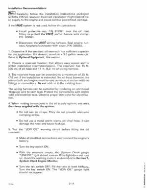 1997 Johnson Evinrude "EU" 90 thru 115 90 CV Service Manual, P/N 507267, Page 61