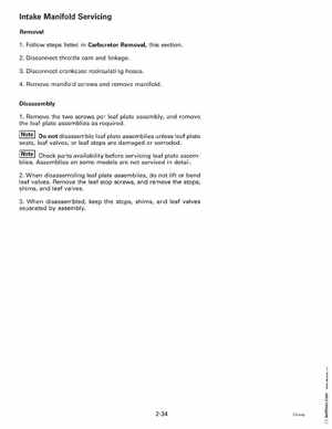 1997 Johnson Evinrude "EU" 90 thru 115 90 CV Service Manual, P/N 507267, Page 84