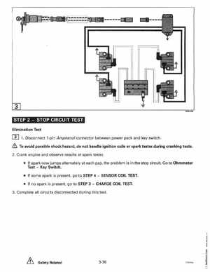 1997 Johnson Evinrude "EU" 90 thru 115 90 CV Service Manual, P/N 507267, Page 114