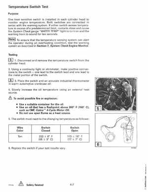 1997 Johnson Evinrude "EU" 90 thru 115 90 CV Service Manual, P/N 507267, Page 129