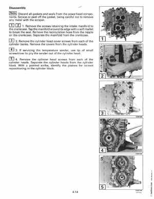 1997 Johnson Evinrude "EU" 90 thru 115 90 CV Service Manual, P/N 507267, Page 136