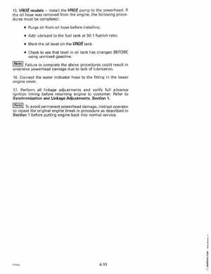 1997 Johnson Evinrude "EU" 90 thru 115 90 CV Service Manual, P/N 507267, Page 155