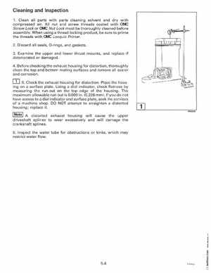 1997 Johnson Evinrude "EU" 90 thru 115 90 CV Service Manual, P/N 507267, Page 165