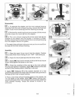 1997 Johnson Evinrude "EU" 90 thru 115 90 CV Service Manual, P/N 507267, Page 167