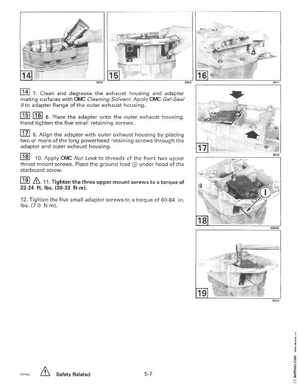 1997 Johnson Evinrude "EU" 90 thru 115 90 CV Service Manual, P/N 507267, Page 168