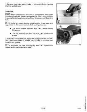 1997 Johnson Evinrude "EU" 90 thru 115 90 CV Service Manual, P/N 507267, Page 171