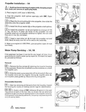 1997 Johnson Evinrude "EU" 90 thru 115 90 CV Service Manual, P/N 507267, Page 186