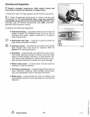 1997 Johnson Evinrude "EU" 90 thru 115 90 CV Service Manual, P/N 507267, Page 188