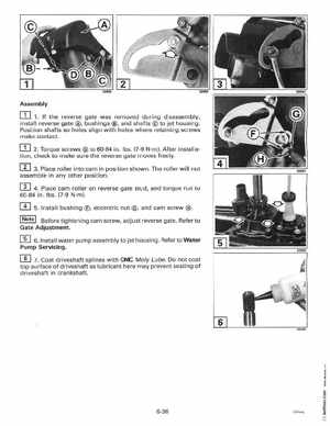 1997 Johnson Evinrude "EU" 90 thru 115 90 CV Service Manual, P/N 507267, Page 216