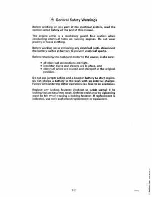 1997 Johnson Evinrude "EU" 90 thru 115 90 CV Service Manual, P/N 507267, Page 223