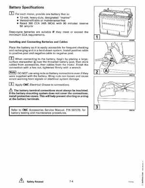 1997 Johnson Evinrude "EU" 90 thru 115 90 CV Service Manual, P/N 507267, Page 225