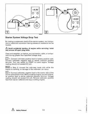 1997 Johnson Evinrude "EU" 90 thru 115 90 CV Service Manual, P/N 507267, Page 229