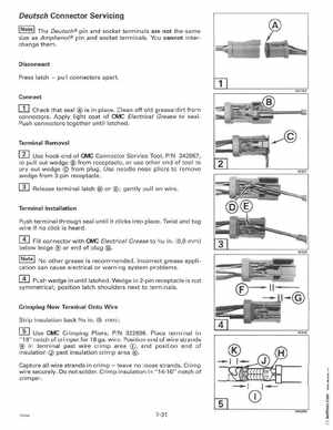 1997 Johnson Evinrude "EU" 90 thru 115 90 CV Service Manual, P/N 507267, Page 252