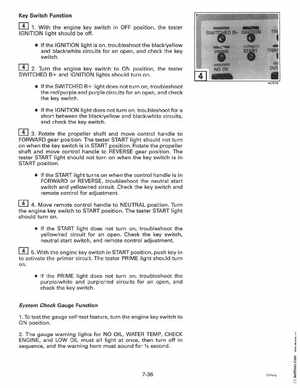 1997 Johnson Evinrude "EU" 90 thru 115 90 CV Service Manual, P/N 507267, Page 257