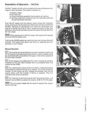 1997 Johnson Evinrude "EU" 90 thru 115 90 CV Service Manual, P/N 507267, Page 262