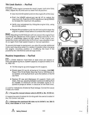 1997 Johnson Evinrude "EU" 90 thru 115 90 CV Service Manual, P/N 507267, Page 263