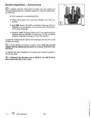 1997 Johnson Evinrude "EU" 90 thru 115 90 CV Service Manual, P/N 507267, Page 266