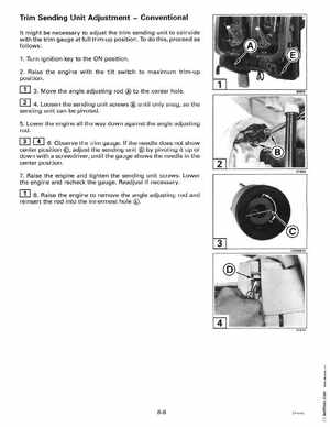 1997 Johnson Evinrude "EU" 90 thru 115 90 CV Service Manual, P/N 507267, Page 267