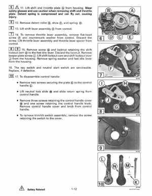 1997 Johnson Evinrude "EU" Accessories Service Manual, P/N 507270, Page 15