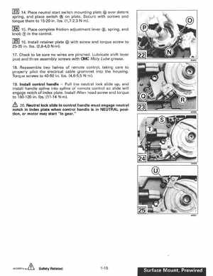 1997 Johnson Evinrude "EU" Accessories Service Manual, P/N 507270, Page 18