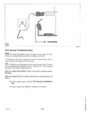 1997 Johnson Evinrude "EU" Accessories Service Manual, P/N 507270, Page 99