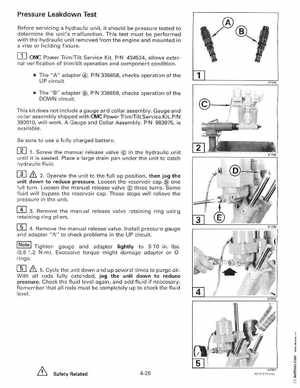 1997 Johnson Evinrude "EU" Accessories Service Manual, P/N 507270, Page 100