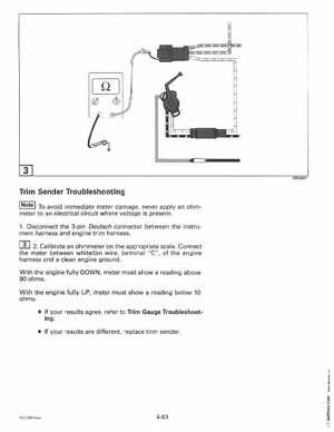 1997 Johnson Evinrude "EU" Accessories Service Manual, P/N 507270, Page 137