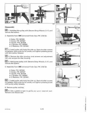 1997 Johnson Evinrude "EU" Accessories Service Manual, P/N 507270, Page 169
