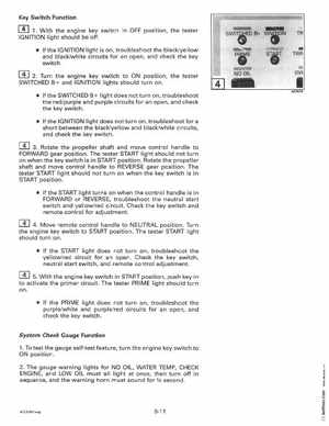 1997 Johnson Evinrude "EU" Accessories Service Manual, P/N 507270, Page 199