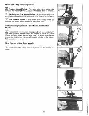 1997 Johnson Evinrude "EU" Electric Outboards Service Manual, P/N 507260, Page 26