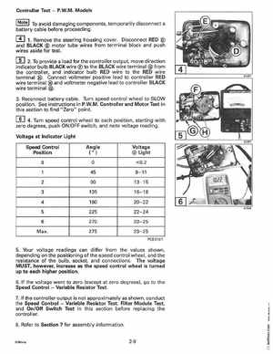 1997 Johnson Evinrude "EU" Electric Outboards Service Manual, P/N 507260, Page 35