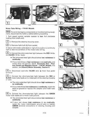 1997 Johnson Evinrude "EU" Electric Outboards Service Manual, P/N 507260, Page 50