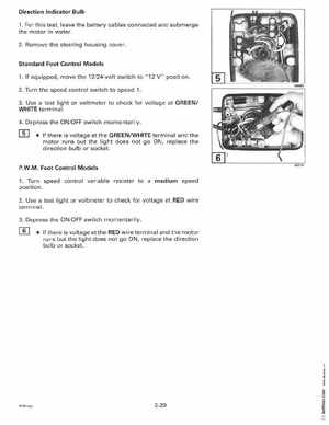 1997 Johnson Evinrude "EU" Electric Outboards Service Manual, P/N 507260, Page 55