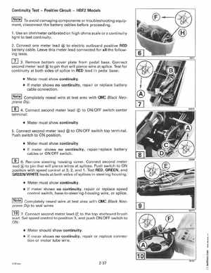 1997 Johnson Evinrude "EU" Electric Outboards Service Manual, P/N 507260, Page 63