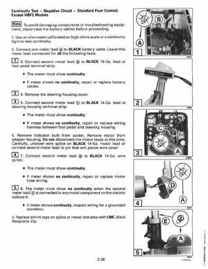 1997 Johnson Evinrude "EU" Electric Outboards Service Manual, P/N 507260, Page 64