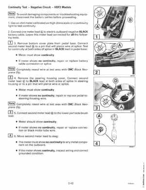 1997 Johnson Evinrude "EU" Electric Outboards Service Manual, P/N 507260, Page 68