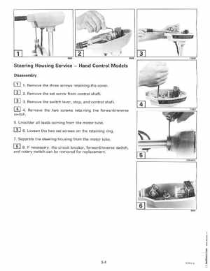 1997 Johnson Evinrude "EU" Electric Outboards Service Manual, P/N 507260, Page 87
