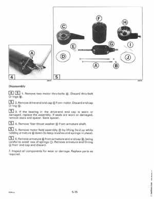 1997 Johnson Evinrude "EU" Electric Outboards Service Manual, P/N 507260, Page 145