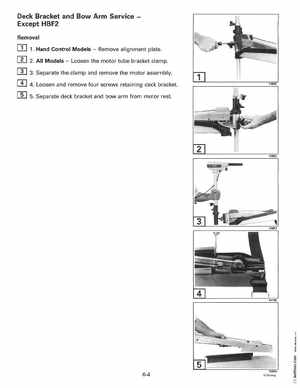 1997 Johnson Evinrude "EU" Electric Outboards Service Manual, P/N 507260, Page 153